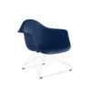 Eames Molded Fiberglass Low Wire Base Armchair