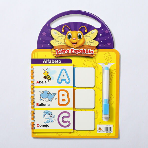 可擦练字本英语阿语西语重复使用学习本幼儿早教启蒙数字母算术本