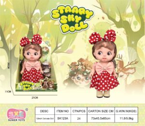 12寸全搪胶大头娃娃森林系列