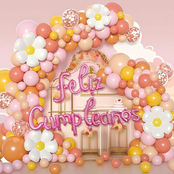 西语气球FelizCumpleaño生日快乐气球套装派对布置装饰品XY-07574