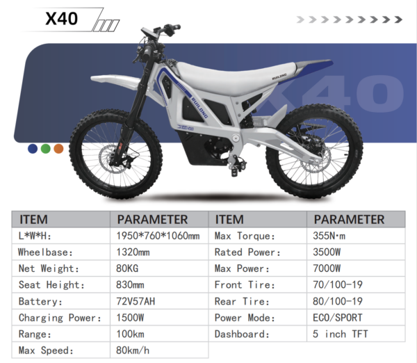 摩托车RUILONG X40